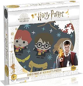 Puzzle Harry potter – Pull de noël – rond