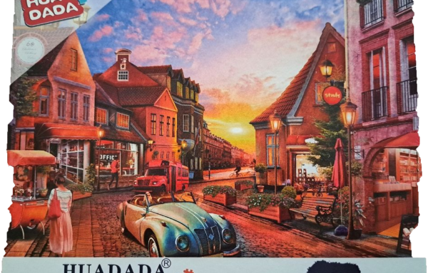 Puzzle Rue et voiture