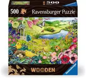 Jardin de la nature – puzzle bois