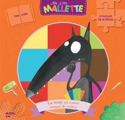 Puzzle « Le loup qui voulait changer de couleur »