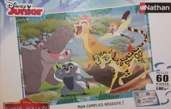 Puzzle « La garde du roi lion »