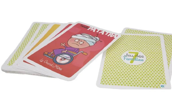 Jeux de cartes géant : 7 familles