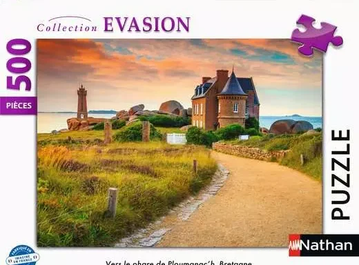 Puzzle « Vers le phare de Ploumanac&rsquo;h – Bretagne »
