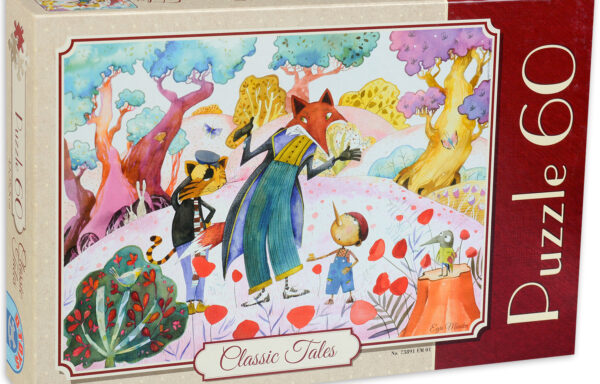 Puzzle « Classic tales – Le renard et le chat »