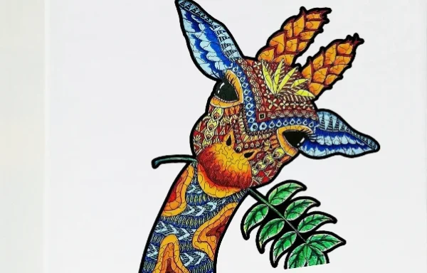 Puzzle en bois « Girafe- T929 » – pièces spéciales