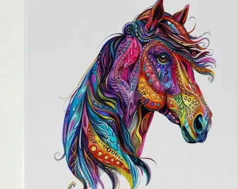 Puzzle en bois « Cheval – T989 » – pièces spéciales