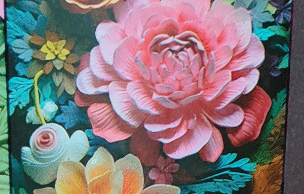 Puzzle « Fleurs – boite cylindre »