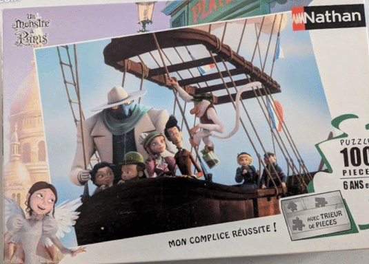 Puzzle « Un Monstre à Paris – A bord de la nacelle »
