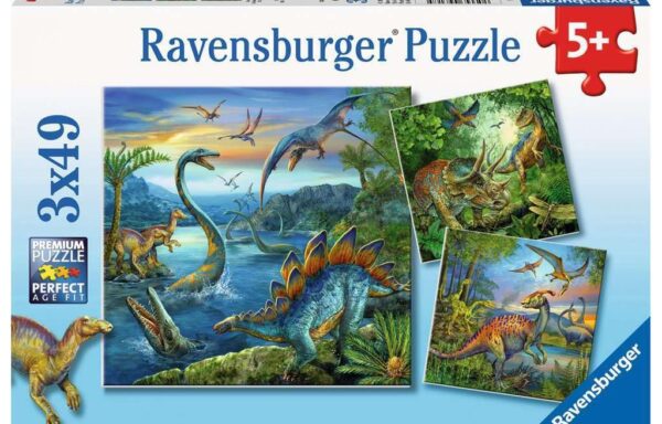 Puzzle « La fascination des dinosaures »