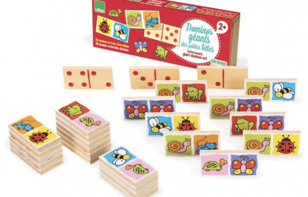 Dominos géants des petites bêtes